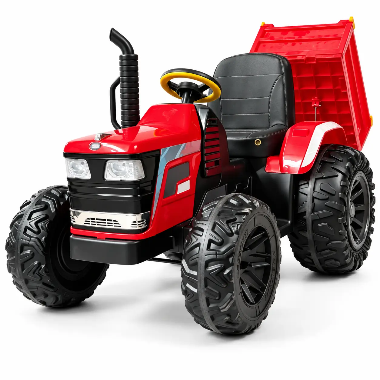 T-880 Electric Ride-on Tractor with Tipping Trailer for wholesale buyers